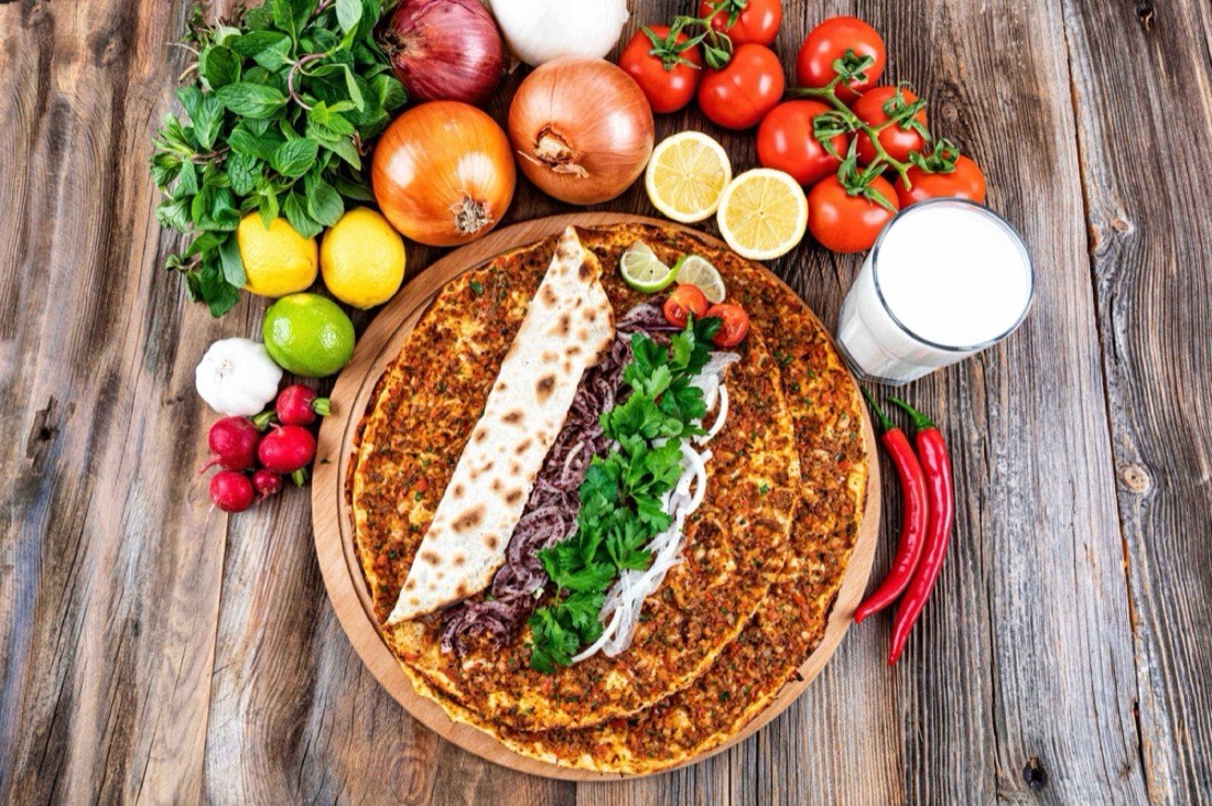 Lahmacun bei King Döner & Pizzahaus in Durmersheim